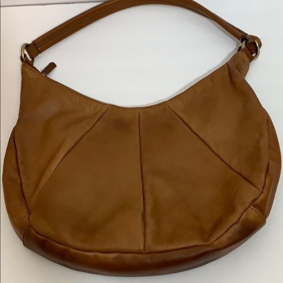 Brown Leather Shoulder Bag - Picture 3 of 9